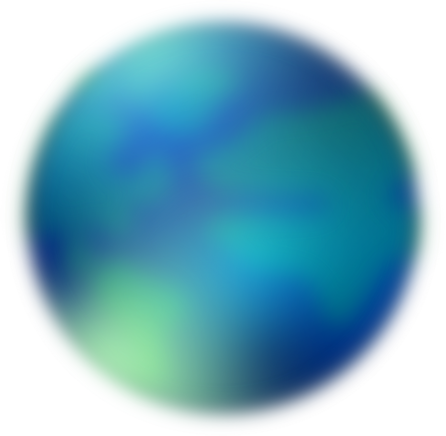 Blurry Gradient Planet Earth